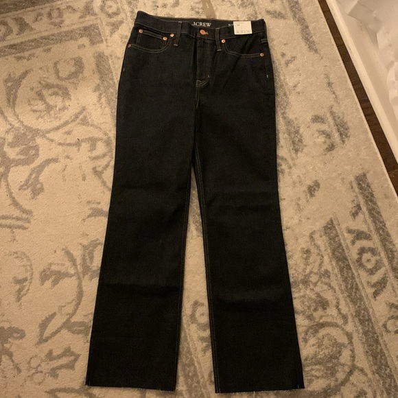 NWT J. Crew Slim Demi Boot Jean in Rinse - Picture 1 of 6